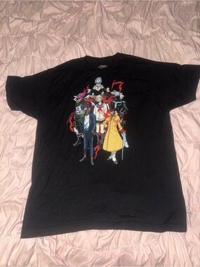 Black My Hero Academia villains Character Graphic Tee